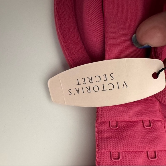 NWT Victoria's Secret Solid Pink Underwire Bra 36DD RN# 70817 Fast Shipping - Picture 5 of 7